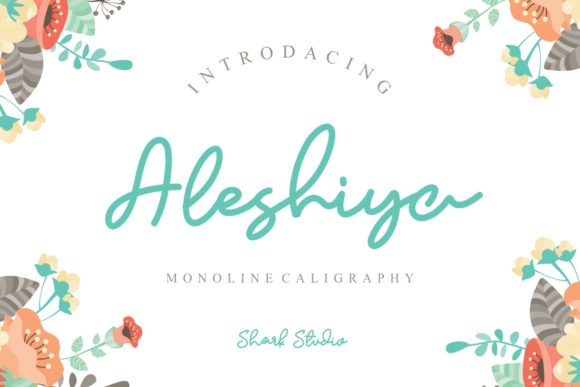 Aleshiya Font: Elegant Script for Business
