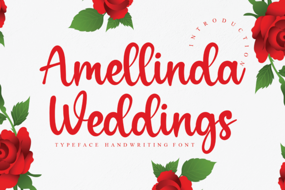 Amellinda Weddings: A Script Font That Elevates Brand Projects