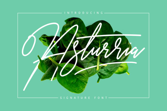 Asturria: A Script Font for Real Design Work