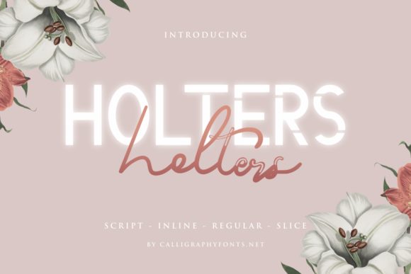 Beautiful Holters Font for Creative Design