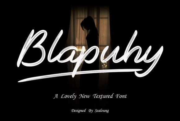 Blapuhy: A Handwritten Font for Business