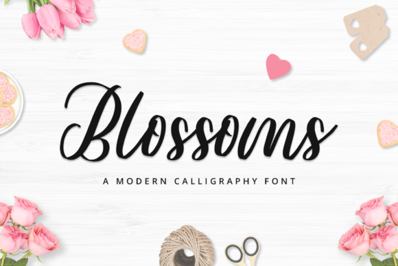 Blossoms: A Font for Creative Campaigns