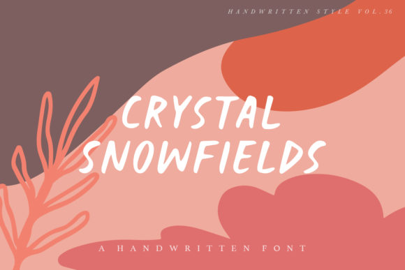 Crystal Snowfields Font Review