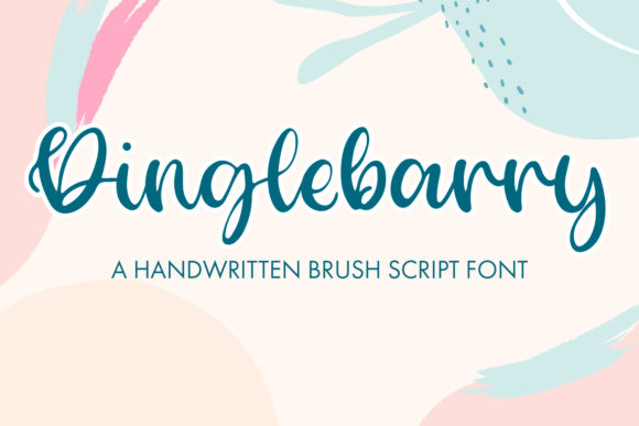 Dinglebarry Font: Handwritten Elegance for Crafters
