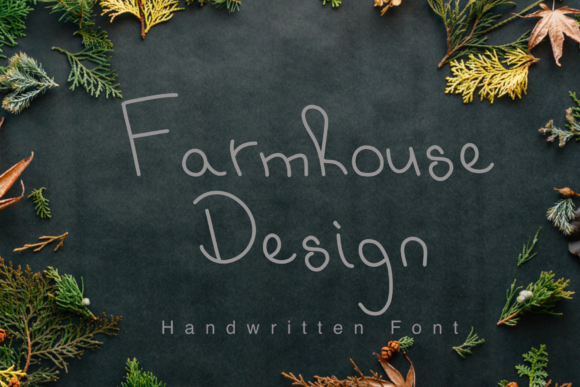 Farmhouse Design Font Review