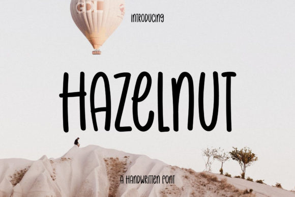 Hazelnut: A Script Font for Real Projects