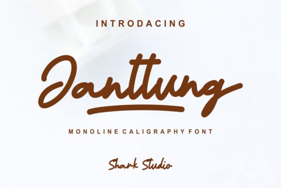 Janttung: A Stylish Font for Business