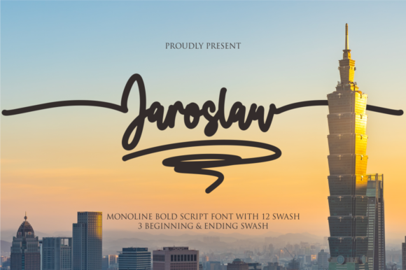 Jaroslaw: A Sweet Handwritten Font for Branding