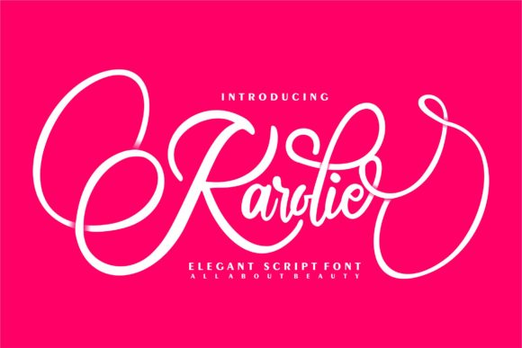 Karolie: A Script Font That Brings Warmth to Editorial Design