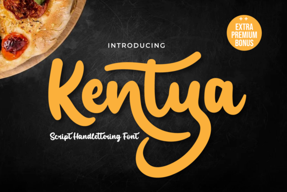 Kentya: A Sweet Script Font