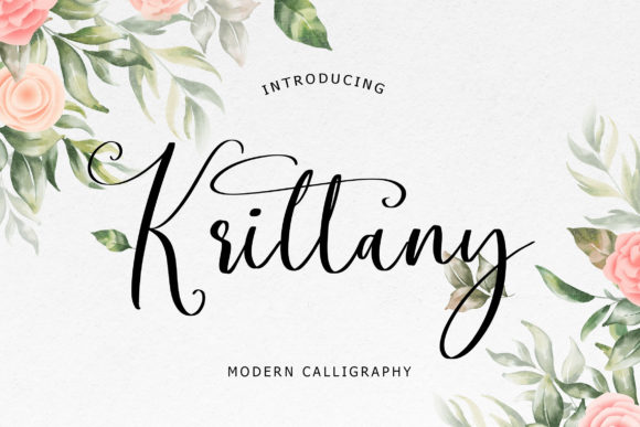 Krittany: A Sweet Script Font
