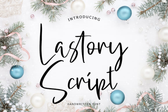 Lastory: A Trendy Font for Business Success
