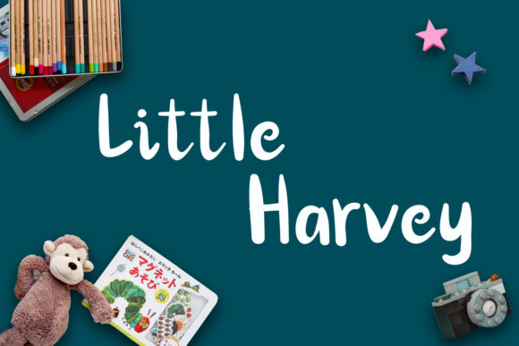 Little Harvey: A Handwritten Font for Joyful Design