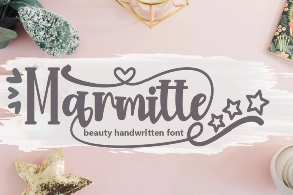Marmitte: A Handwritten Font That Makes Campaign Visuals Stand Out