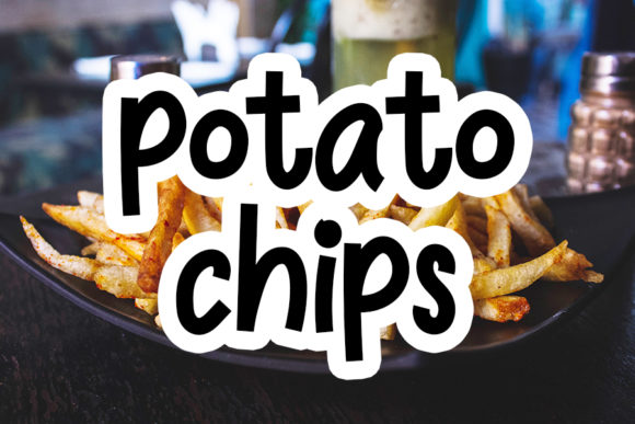 Potato Chips Font: Quirky & Readable