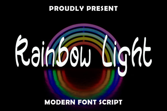 Rainbow Light: A Handwritten Font for a Friendly Brand Voice
