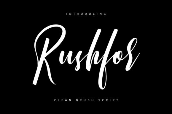 Rushfor: A Timeless Handwritten Font
