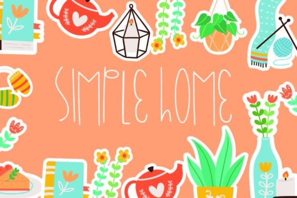 Simple Home: A Font for Polished Branding