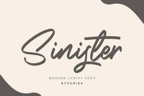 Sinister Font Review: A Handwritten Typeface for Campaigns