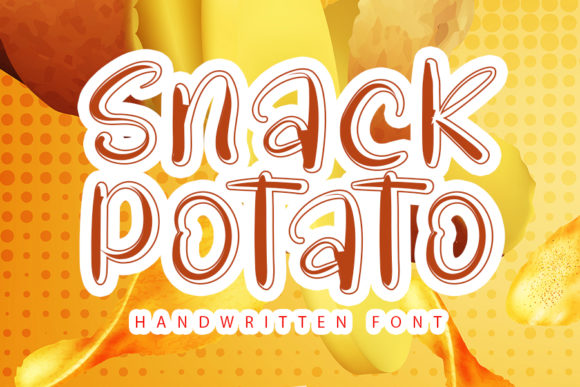 Snack Potato: A Sweet Handwritten Font