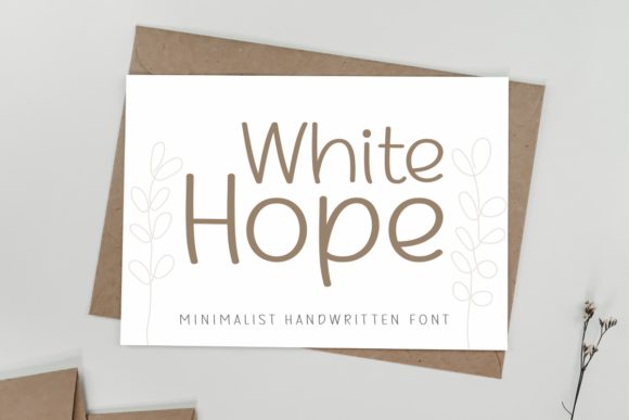 White Hope: A Font for Polished Branding